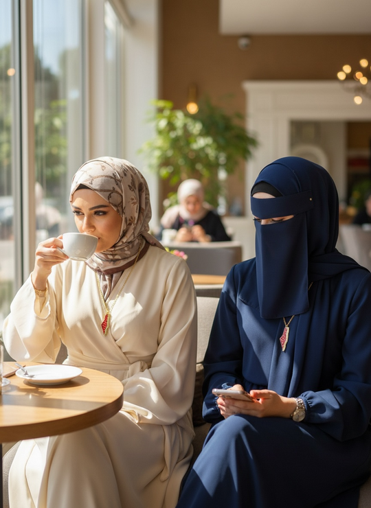 Crimson Map Necklace – Palestine Heritage Edition (Gold Stainless Steel)