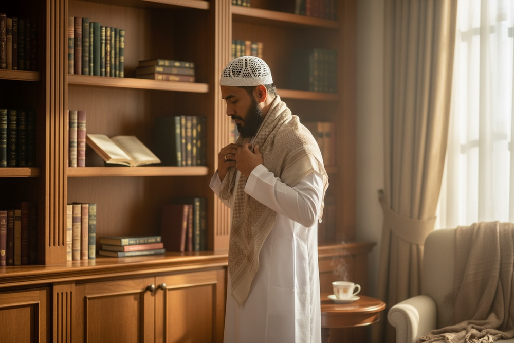 Desert Taupe Keffiyeh – Oat Sand Edition