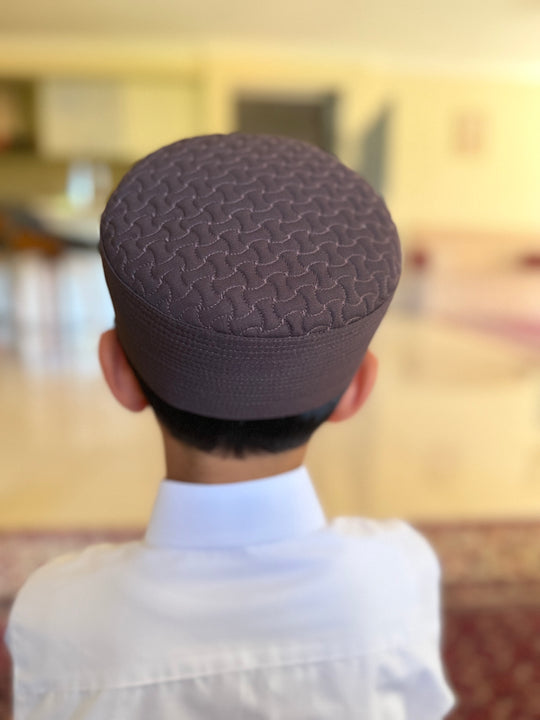 Zuhd Chocolate Brown Sunnah Cap