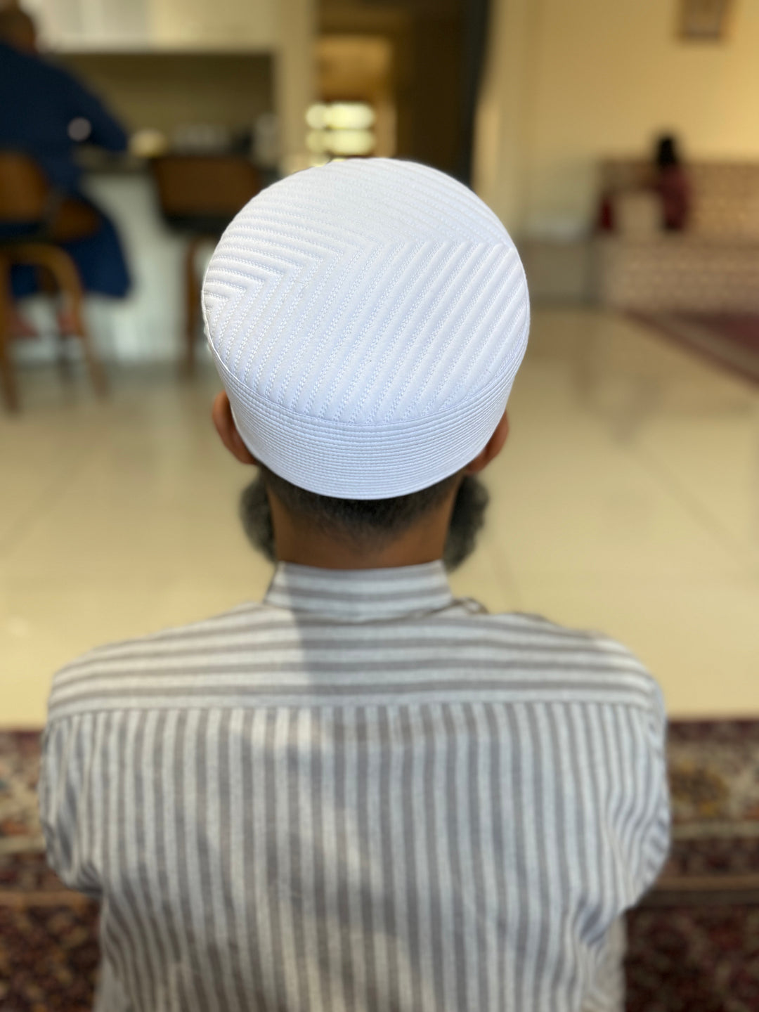 Casquette Sunnah blanche Zuhd 2 