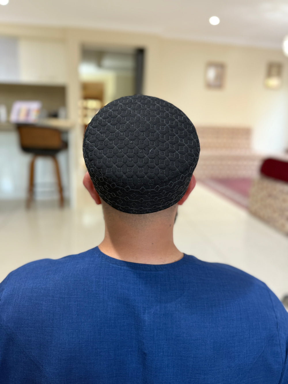 Zuhd Black & Grey Sunnah Cap 3