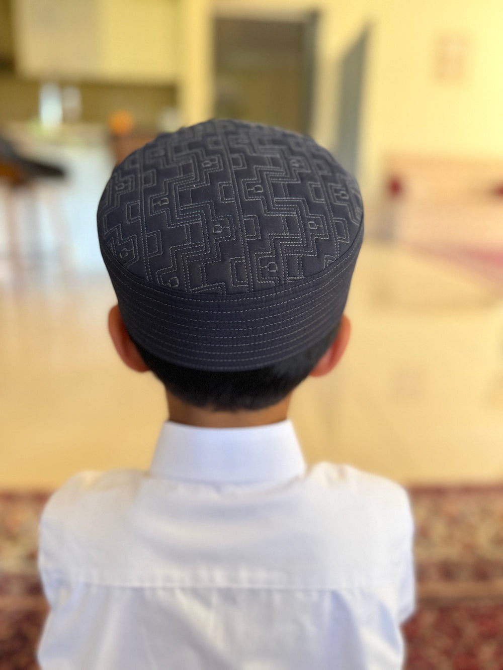 Zuhd Dark Navy Blue Sunnah Cap