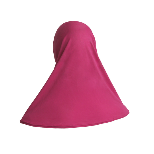 ZUHD PLAIN STYLE Solid Pink HIJABS