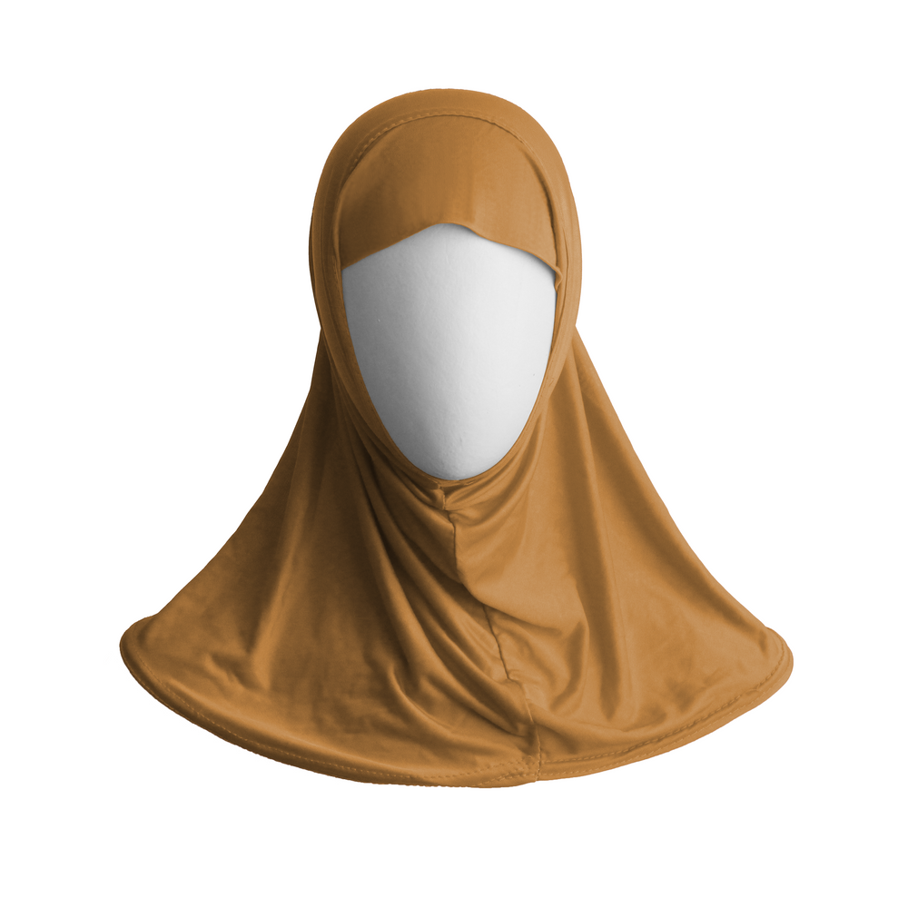 ZUHD PLAIN STYLE brown HIJABS