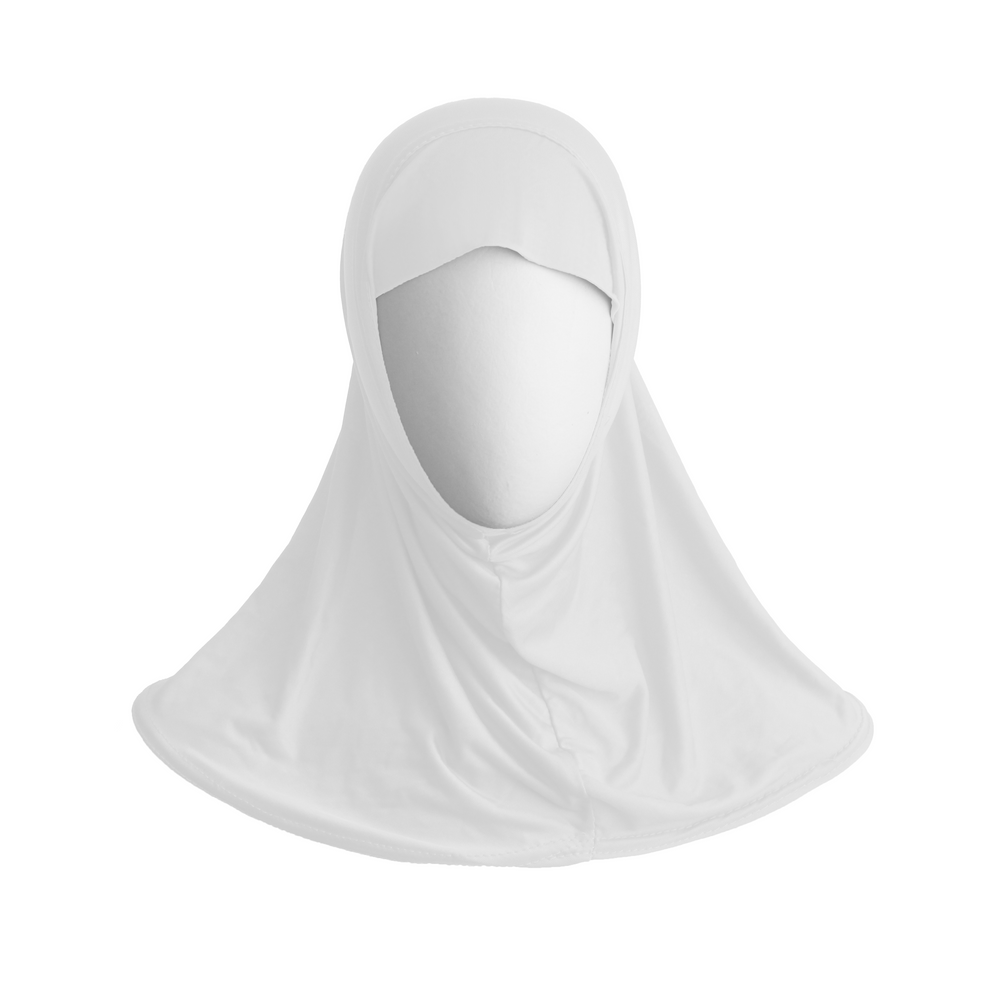 ZUHD PLAIN STYLE white HIJABS