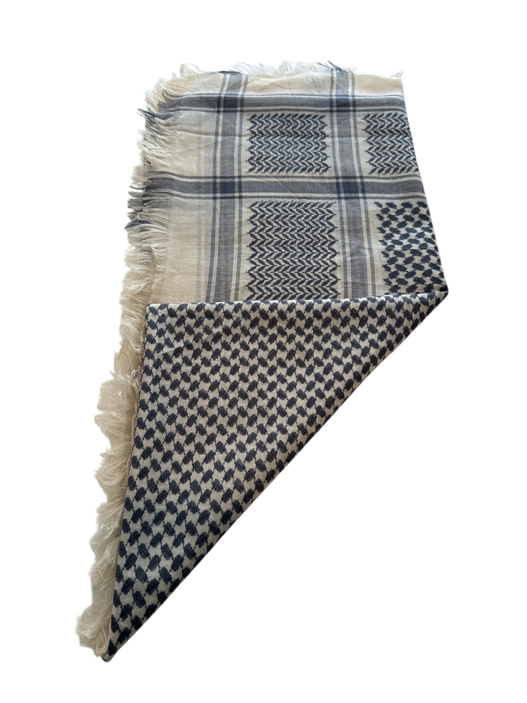 Stone Mirage Keffiyeh – Charcoal Edition