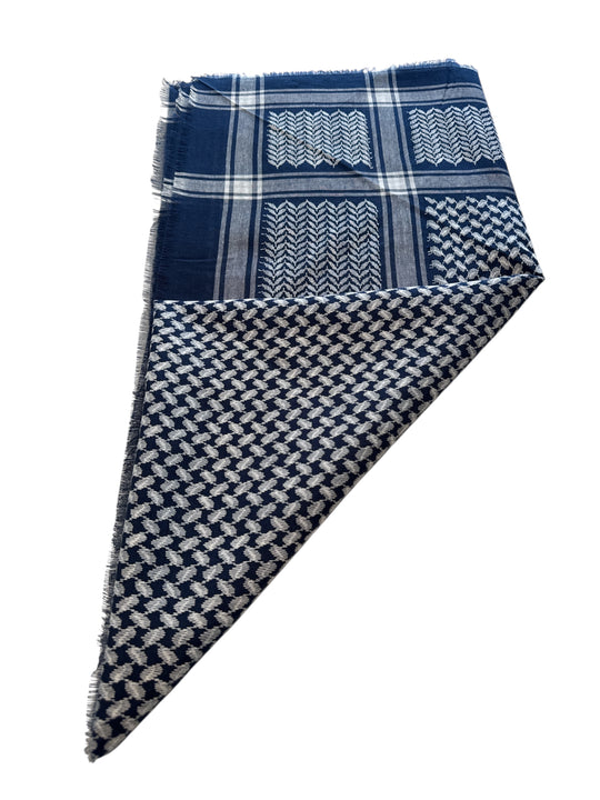 The Ocean Nomad Shemagh – Blue Heritage Edition