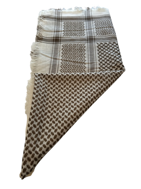 Sahara Crest Shemagh – Palestine Pattern