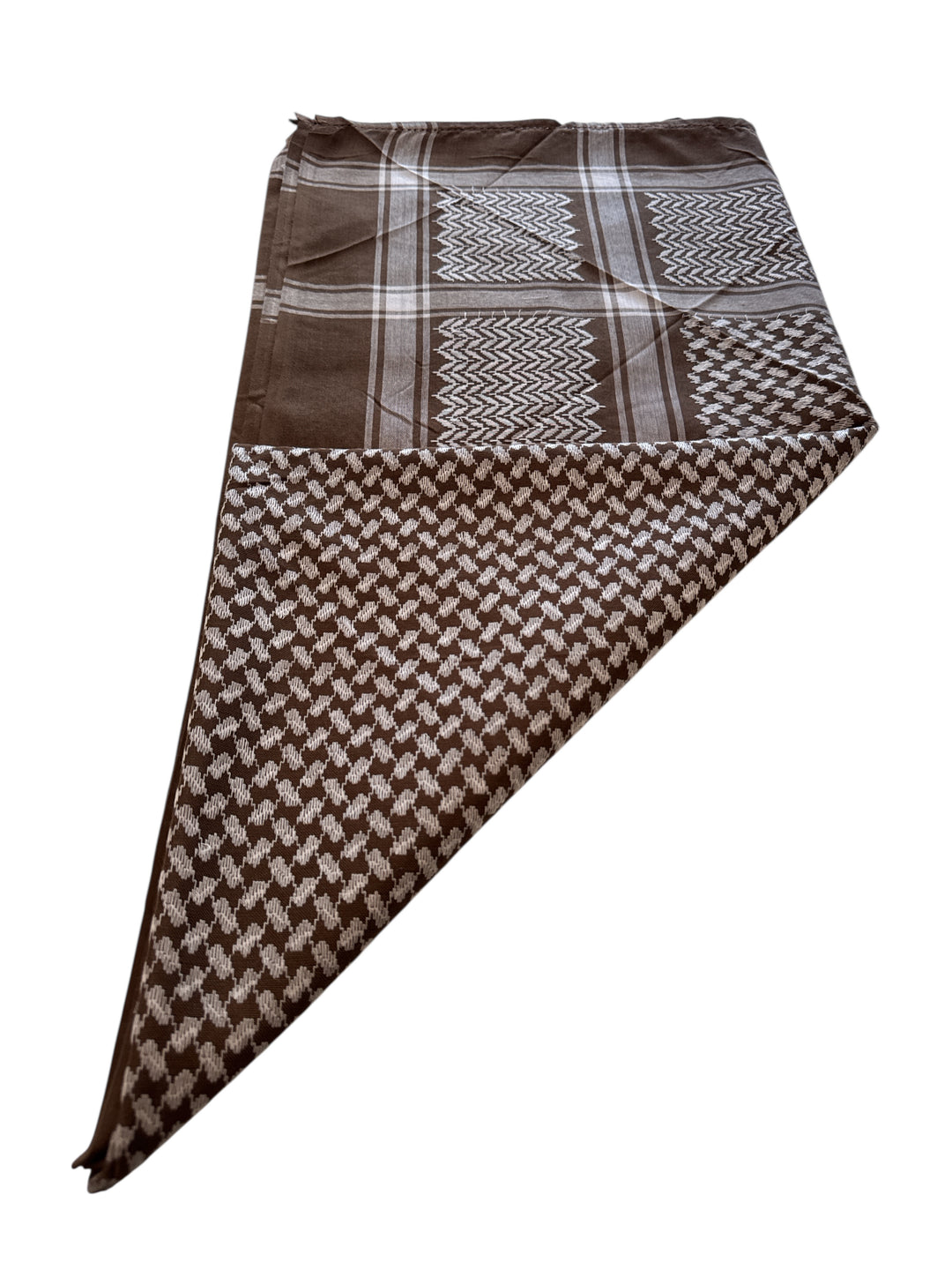 Heritage Dune Keffiyeh – Earth Brown Edition