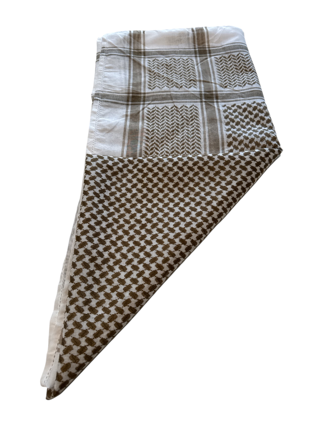 Desert Frost Keffiyeh – Ivory White Edition