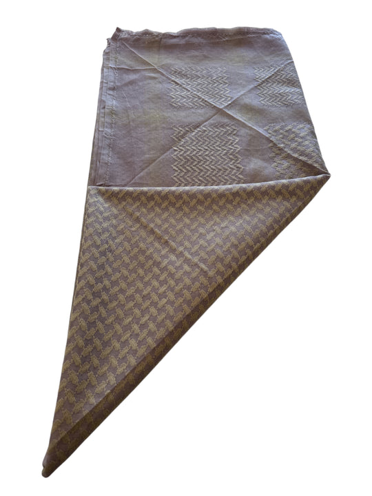 Desert Mauve Keffiyeh – Soft Clay Edition