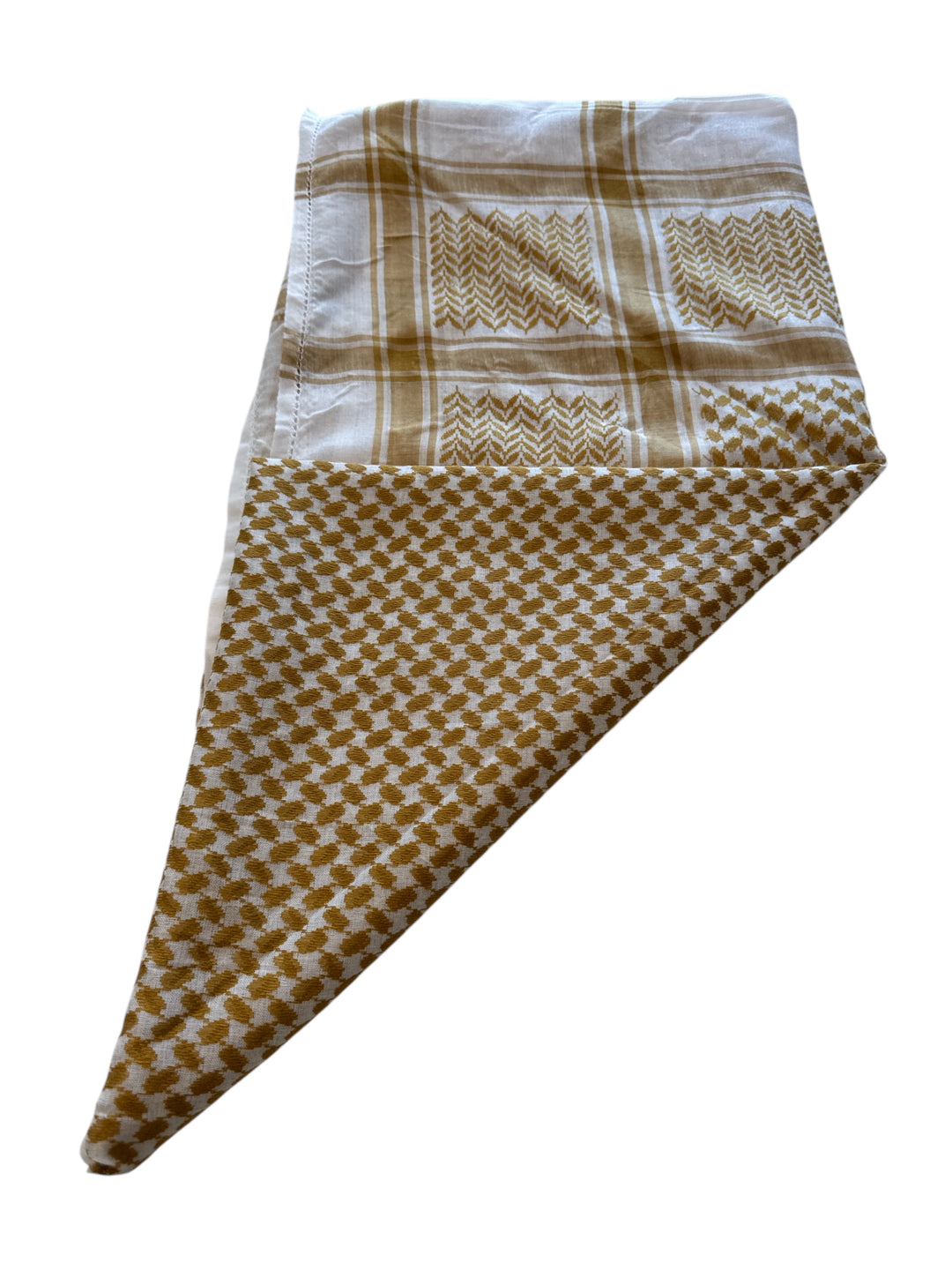 Desert Gold Keffiyeh – Saffron Sand Edition