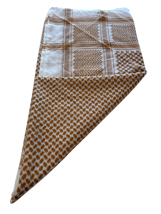Desert Camel Keffiyeh – Honey Sand Edition