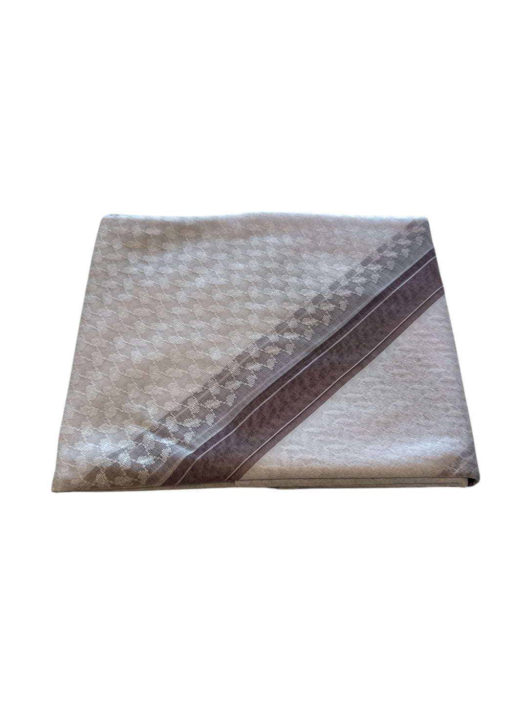 White & Maroon Keffiyeh Shemagh