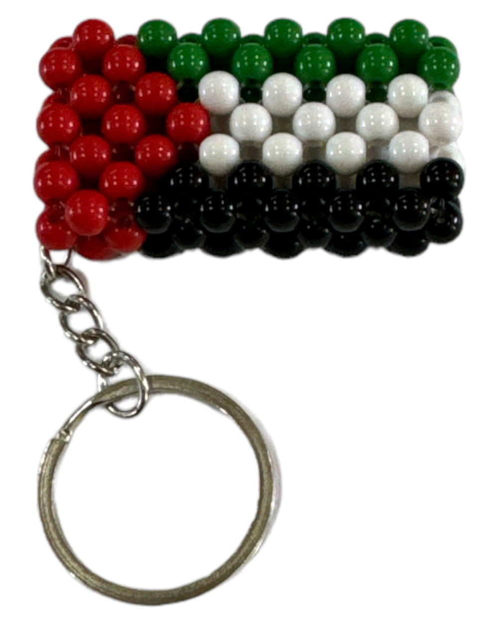 Porte-clés drapeau palestinien fait à la main – Un symbole d’héritage et de fierté 