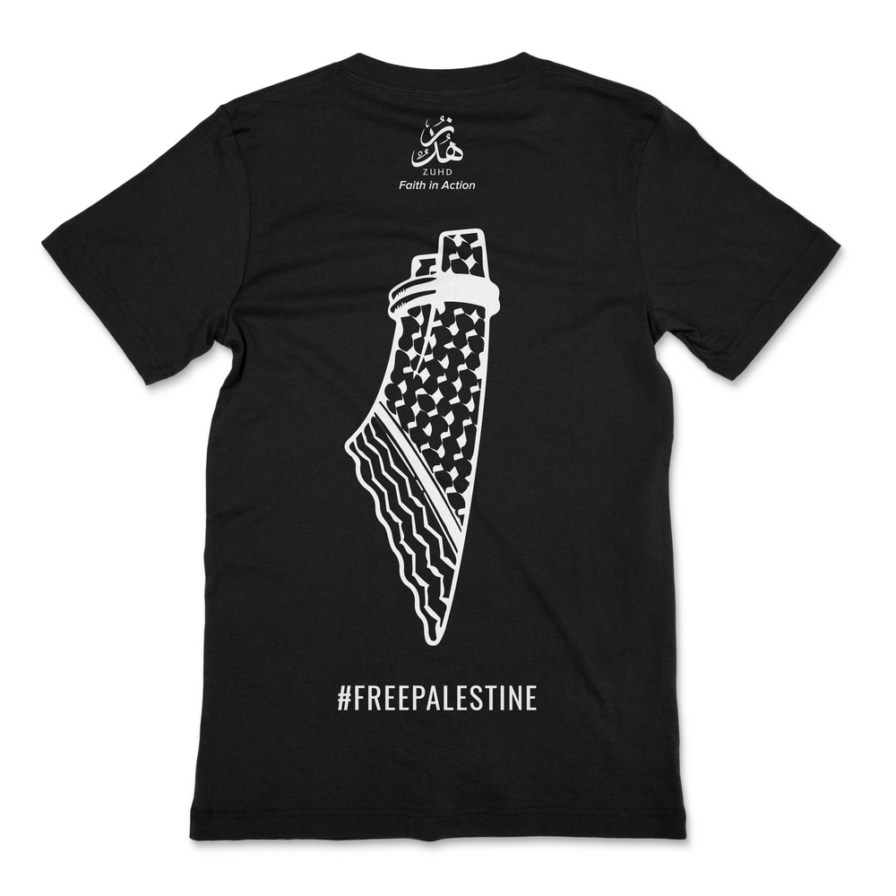 T-shirts double face Palestine C'est dans mon ADN 