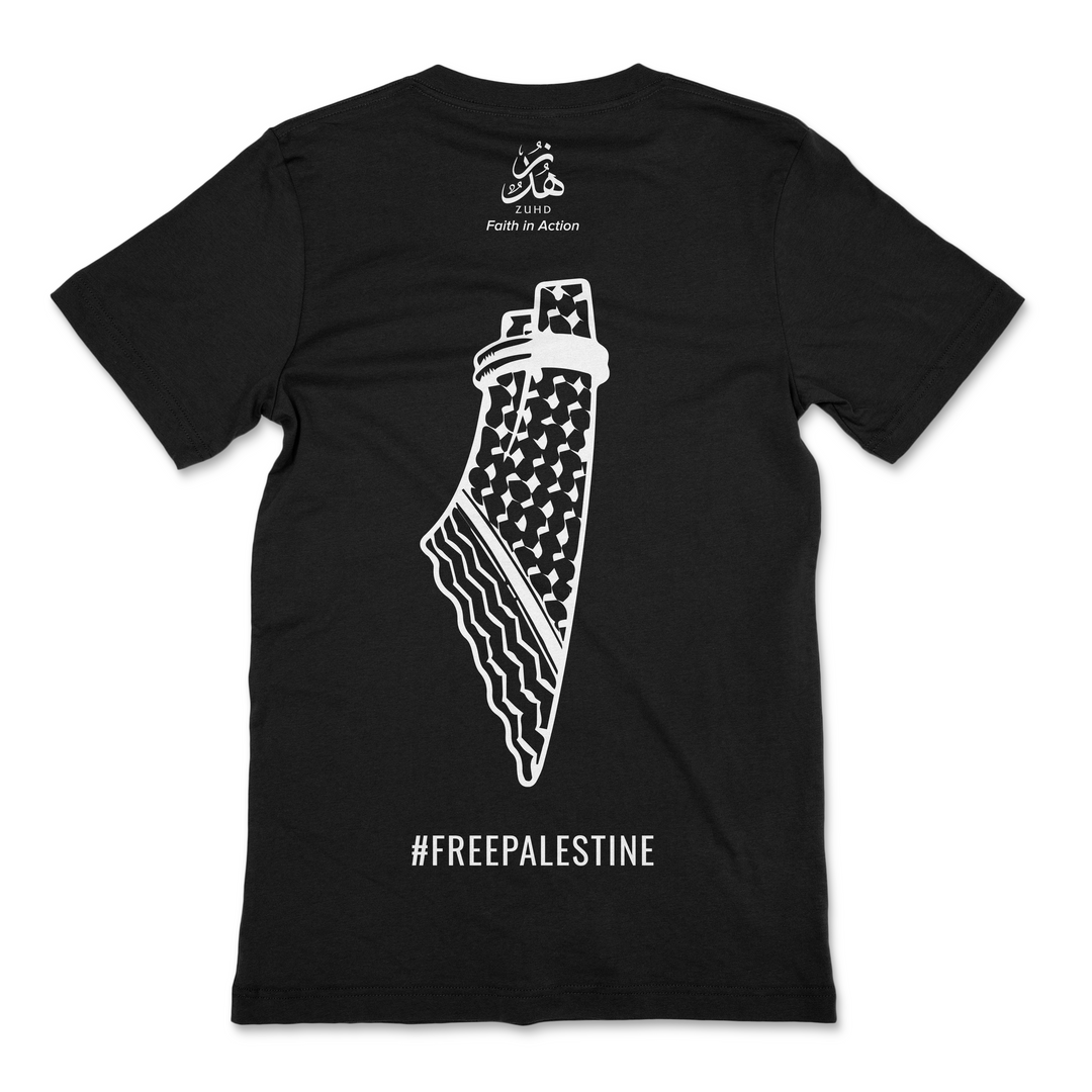 T-shirts double face Palestine C'est dans mon ADN