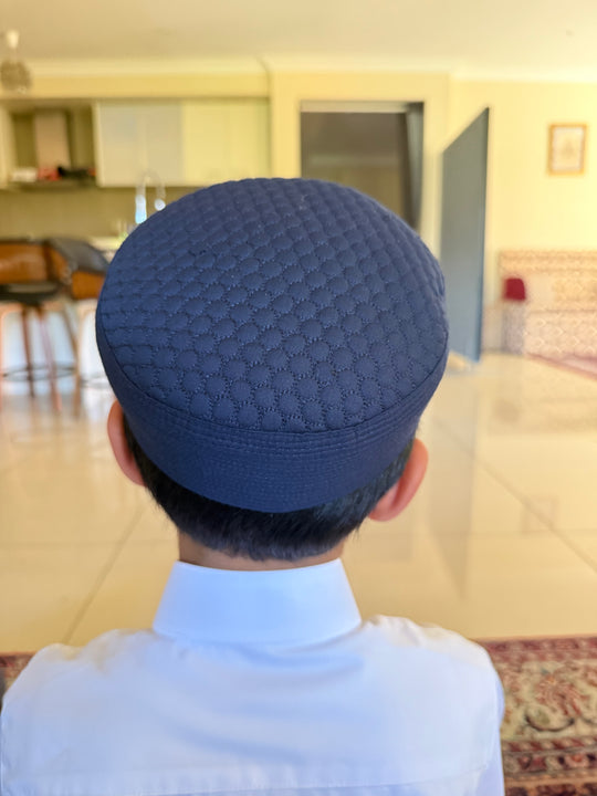 Casquette Sunnah bleue Zuhd 2 