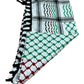 Heritage Palestine Keffiyeh with Black Tassels