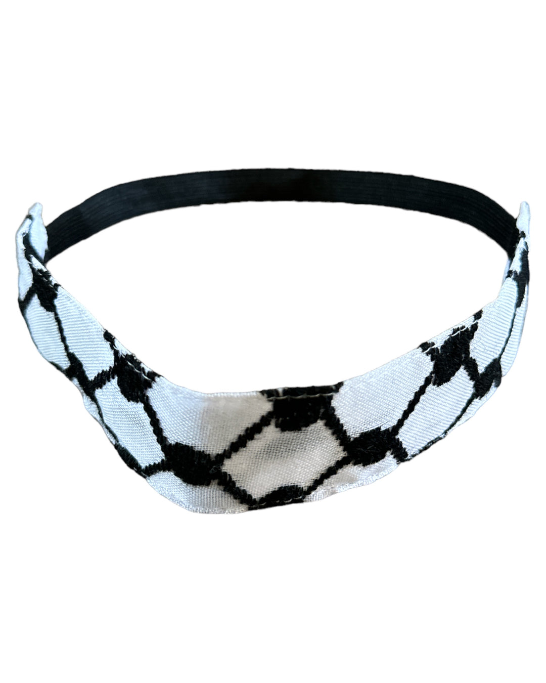 Exclusive Handcrafted Keffiyeh Headband: Universal Elegance for All Ages