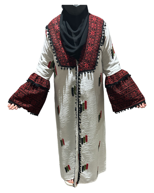 Palestine Embroidery Abaya: Exclusive Bespoke