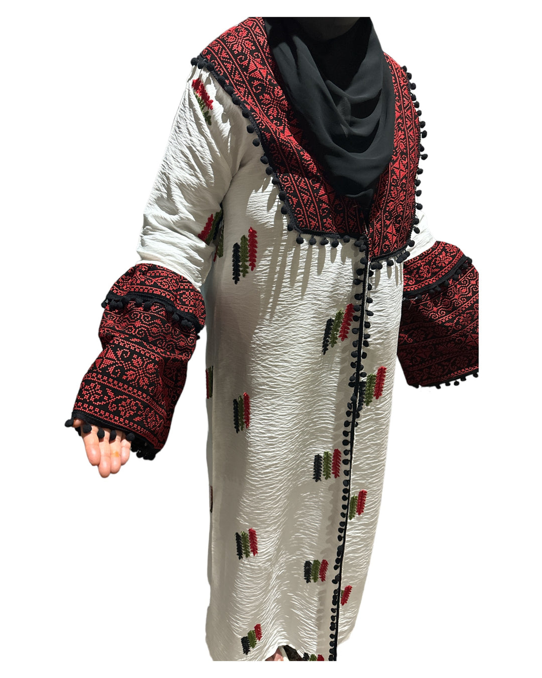 Palestine Embroidery Abaya: Exclusive Bespoke