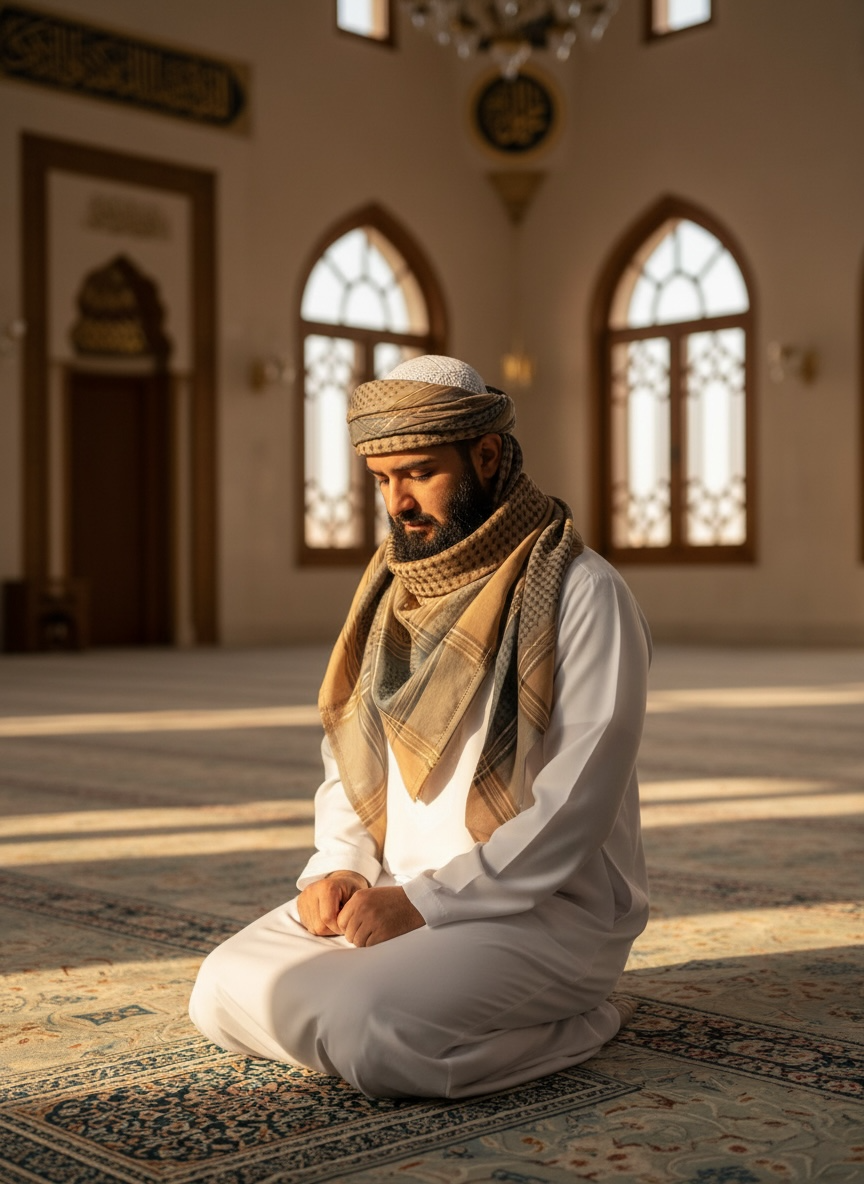 The Desert Falcon Shemagh