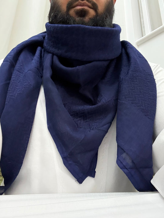 Royal Sapphire Shemagh