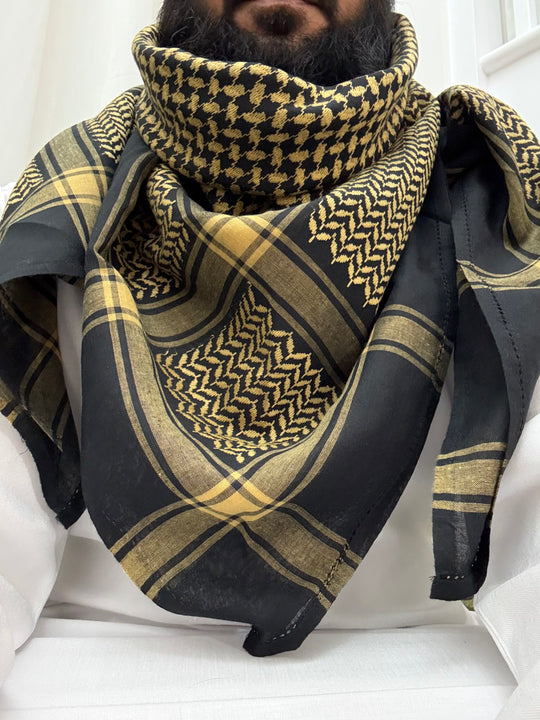 Black Gold Shemagh