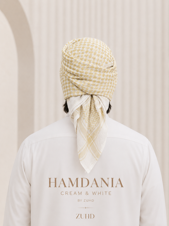 Cream & White - Hamdania