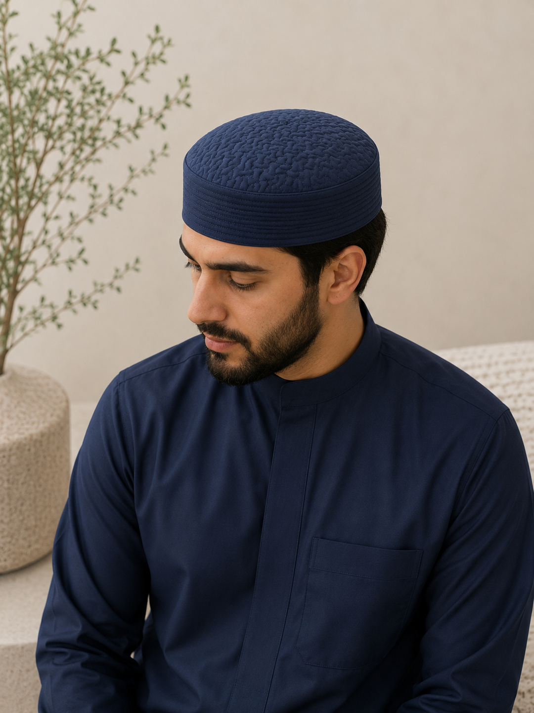 Zuhd Blue Sunnah Cap 2