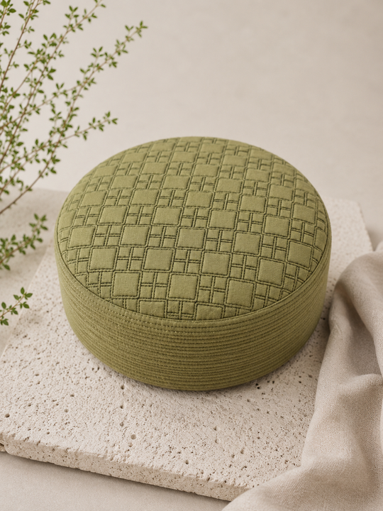 Zuhd Olive Green 2 Sunnah Cap