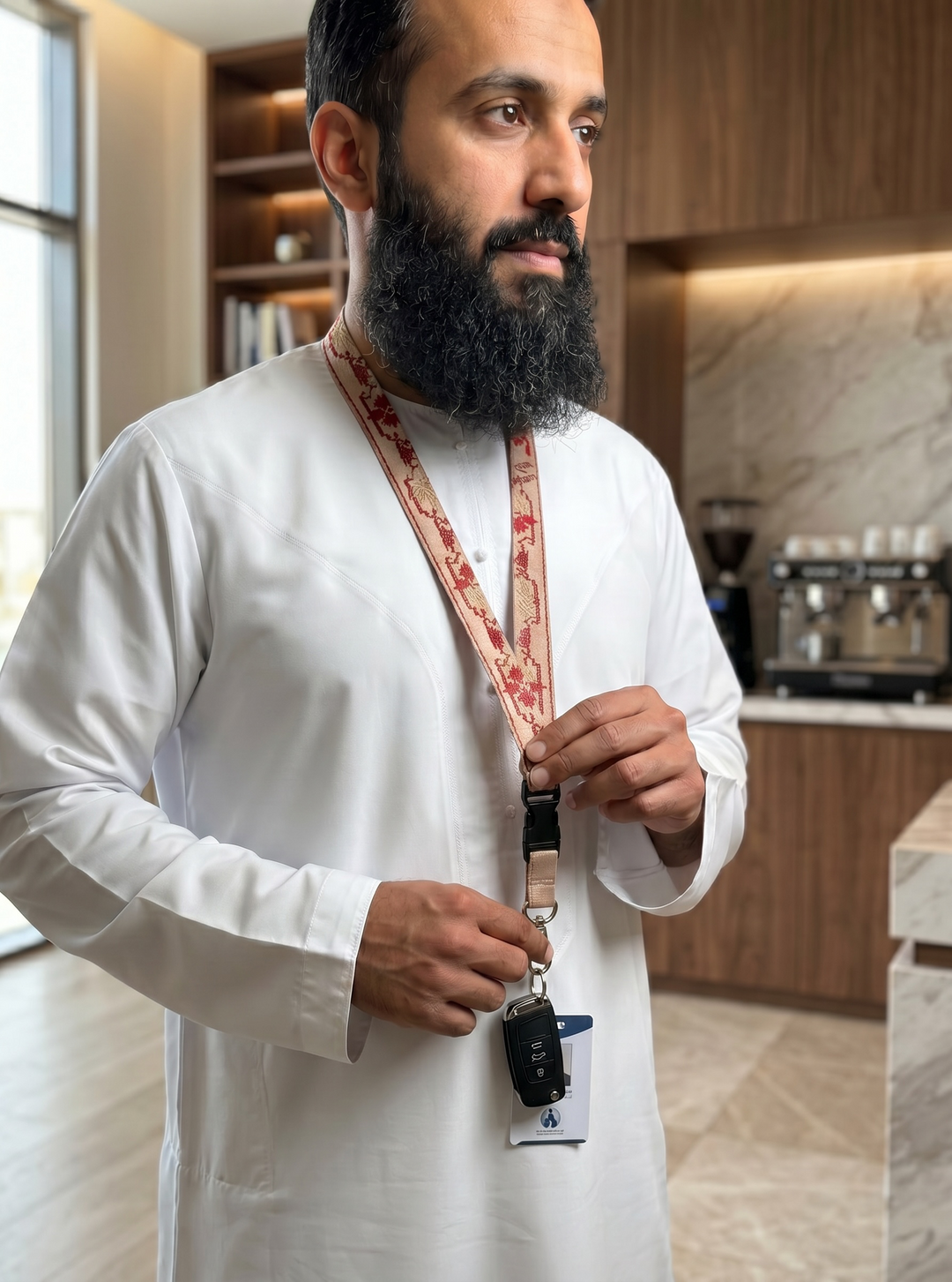 Handmade Keffiyeh Lanyards