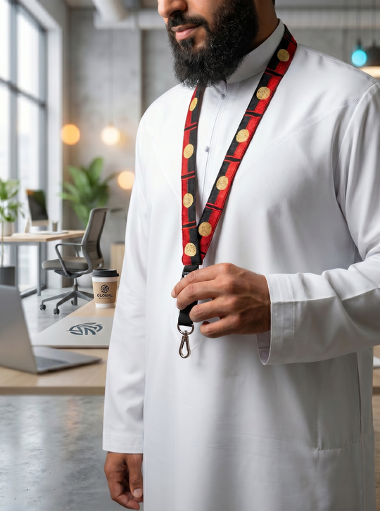 Handmade Aboriginal Legacy Lanyard – Zuhd Store Exclusive
