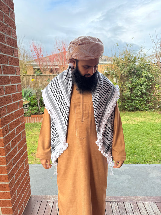 The OG Palestine Keffiyeh 5 (HAND MADE)