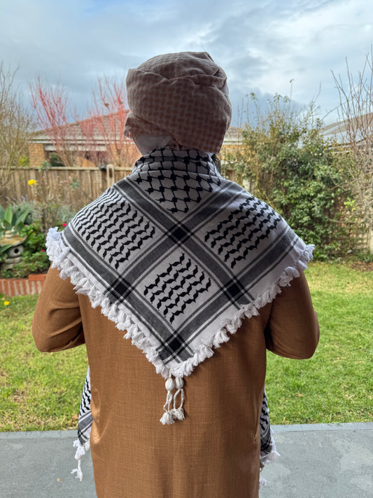 The OG Palestine Keffiyeh 5 (HAND MADE)