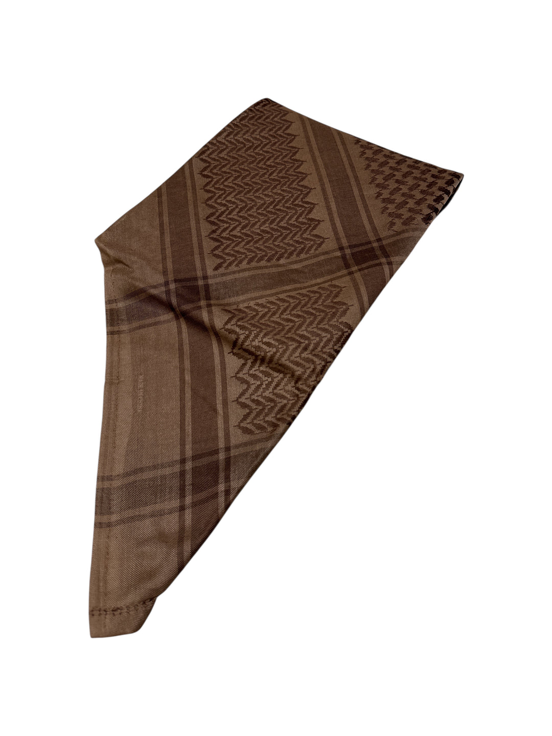 Brown Legacy Shemagh – The Pattern of Strength