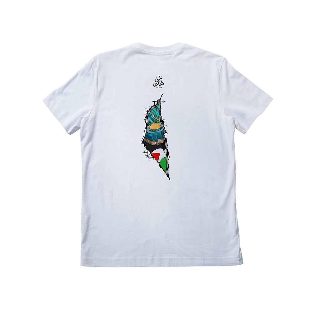 T-shirts double face Palestine 4 – Une toile de liberté et d’héritage 