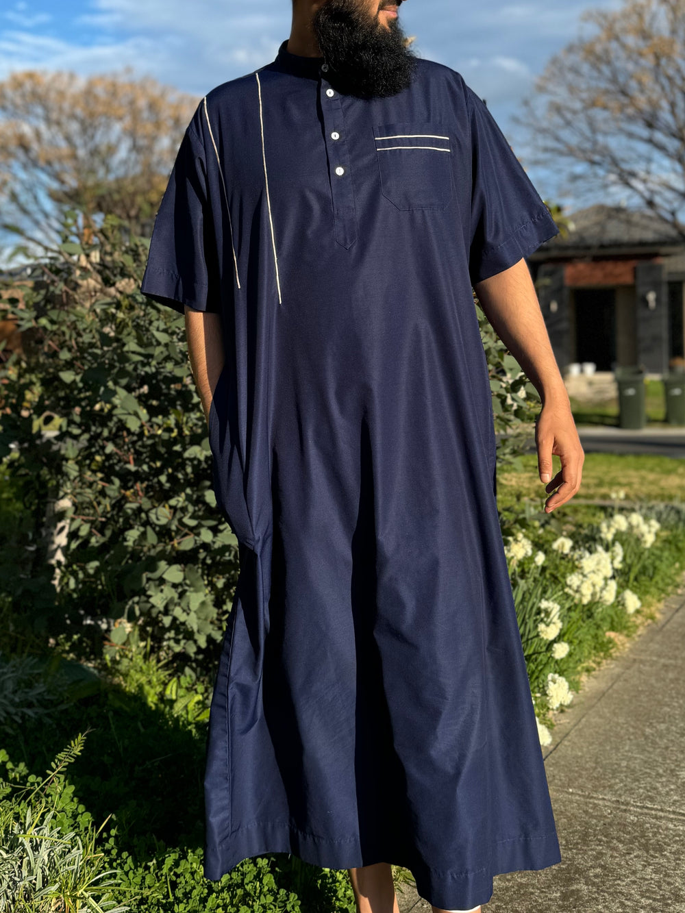 Sleek and Summery – The Half Sleeves Jalabiyyah (Winter)