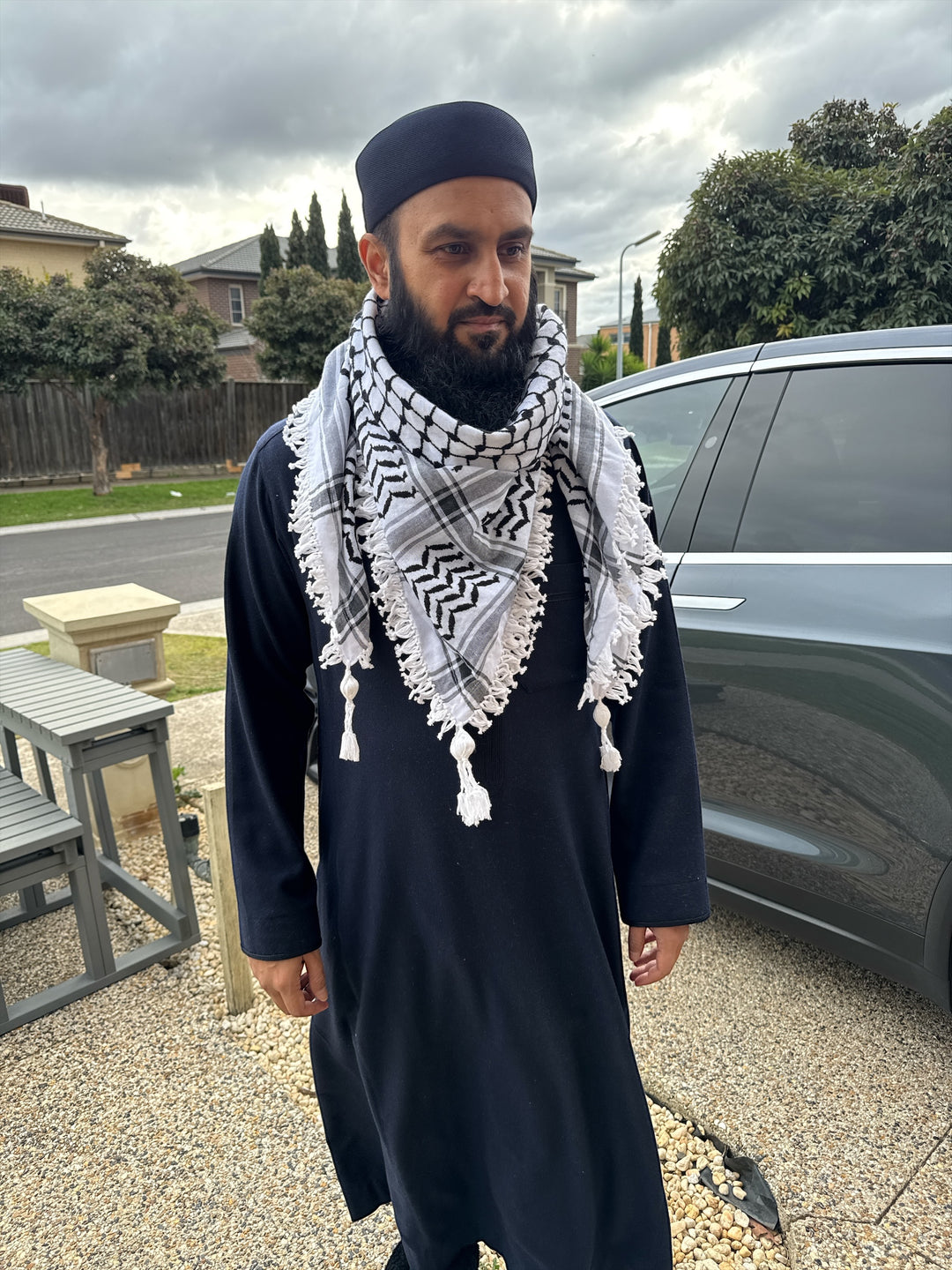 The OG Palestine Keffiyeh 3 (HAND MADE)