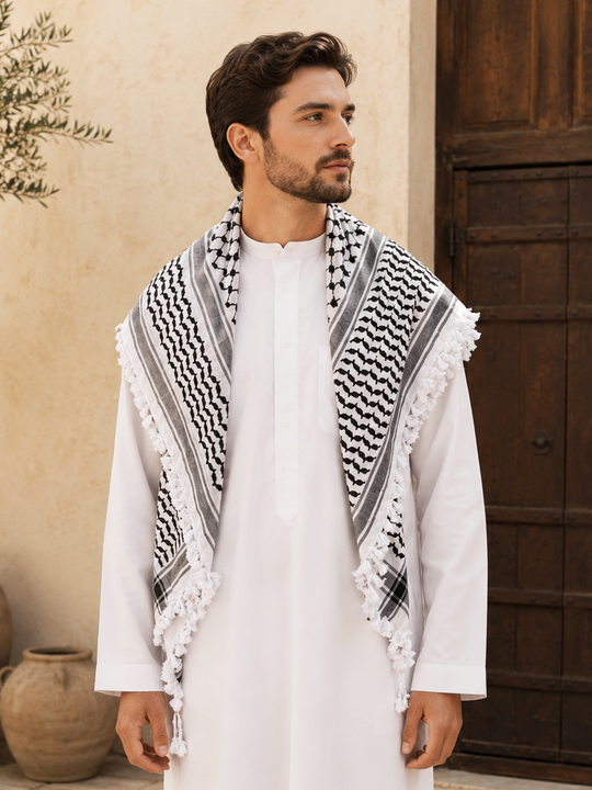 The OG Palestine Keffiyeh 5 (HAND MADE)