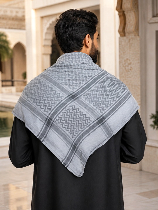 Urban Ash Keffiyeh – Graphite Grey Edition