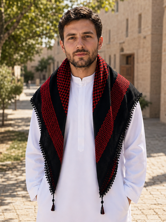 ZUHD Unity Black Keffiyeh Series 8