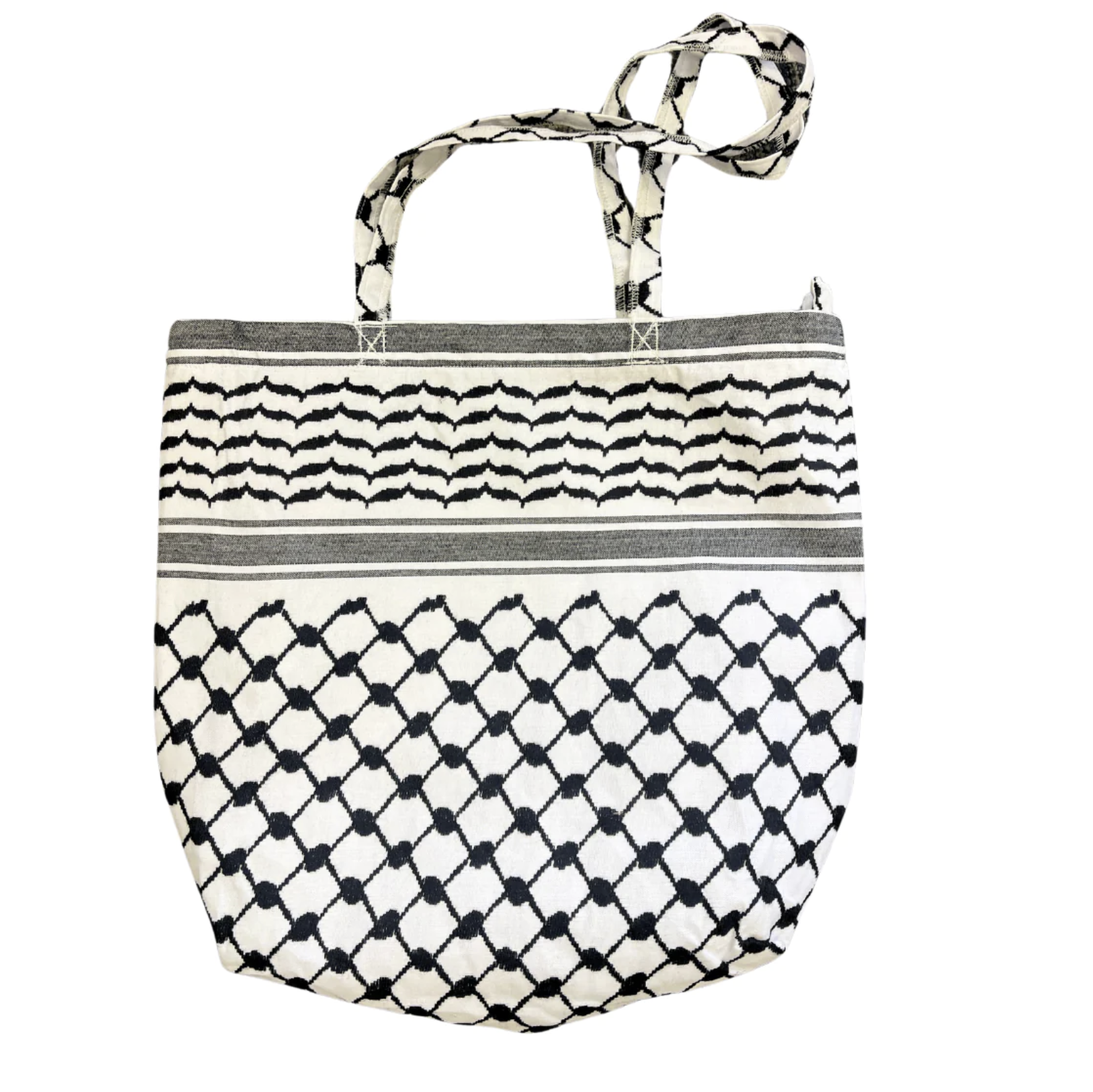 The Keffiyeh Tote Handbag – A Tapestry of Craftsmanship and Heritage – Zuhd.store