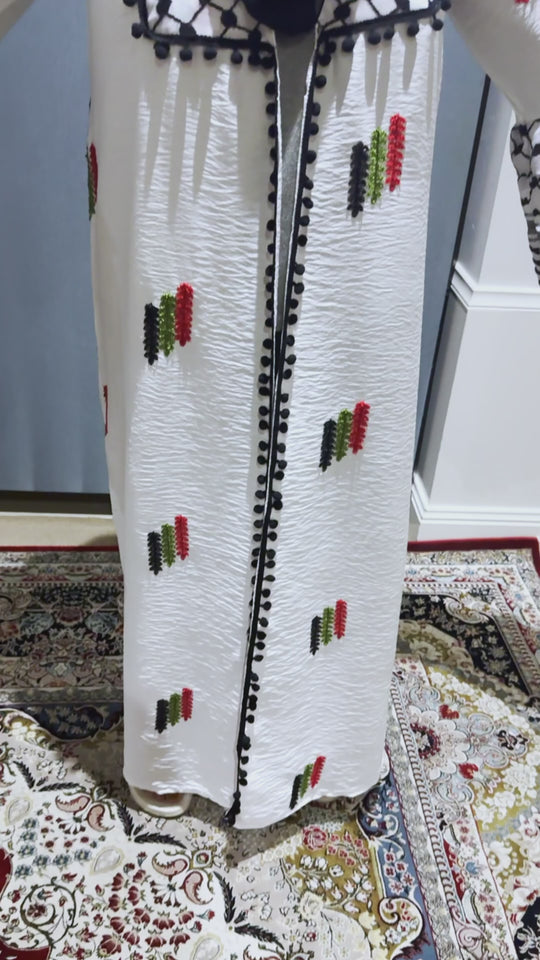 Keffiyeh Abaya: Exclusive Bespoke