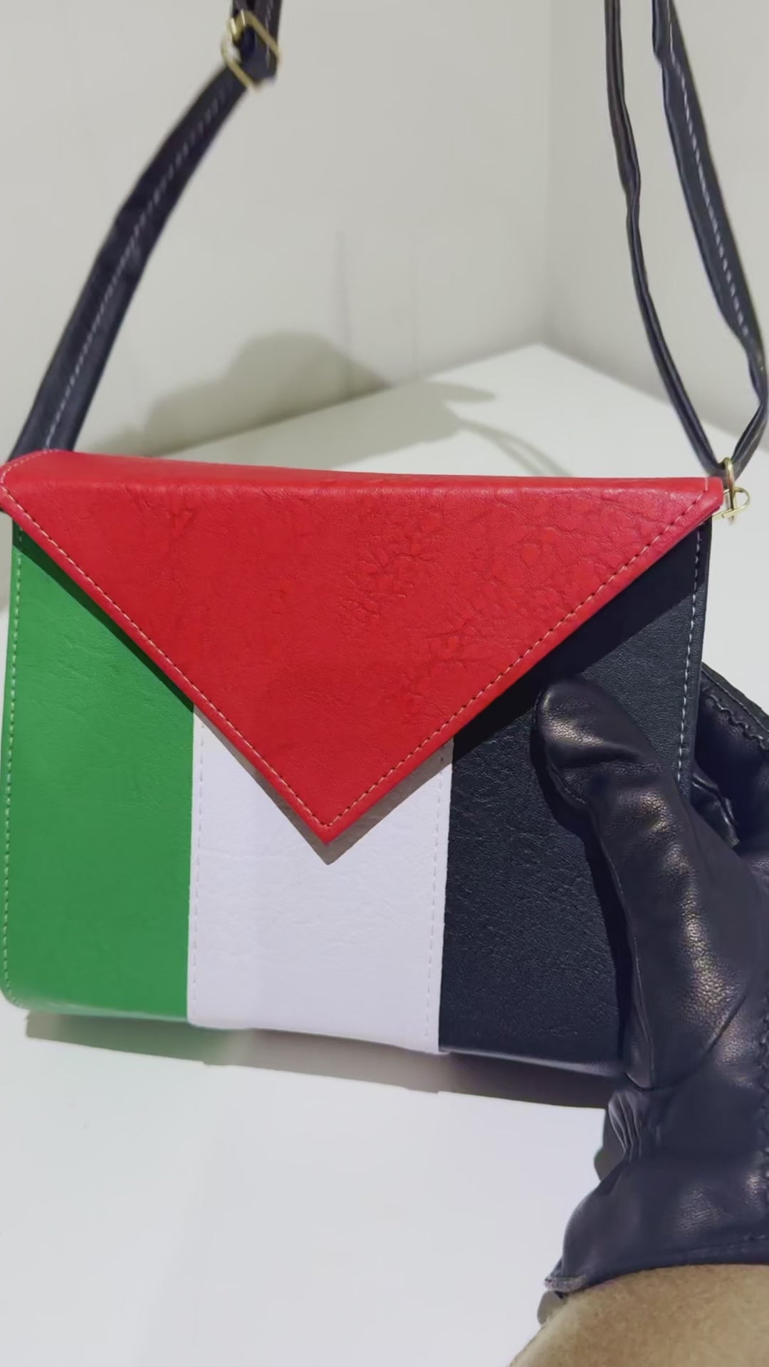 Zuhd Palestine Flag Handbag: Limited Edition Masterpiece