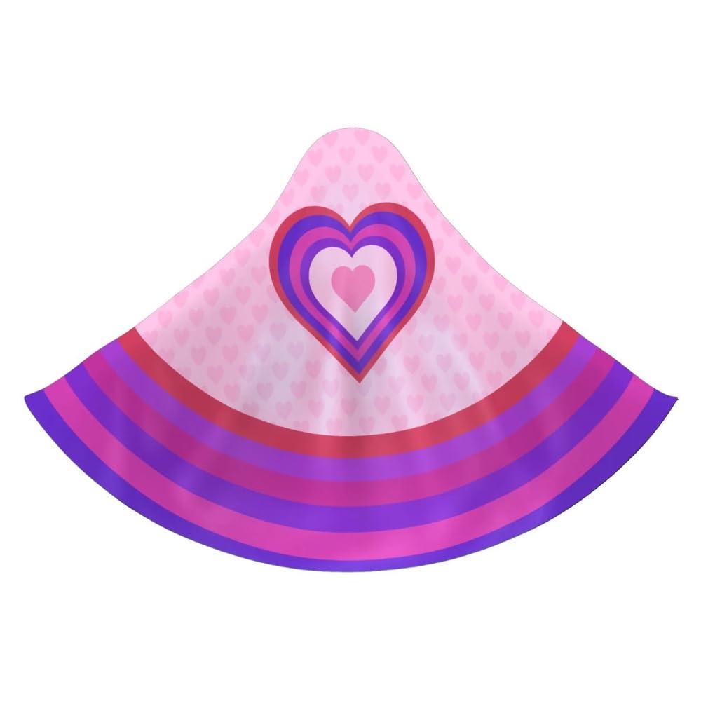 Violet Hearts Prayer Hijab