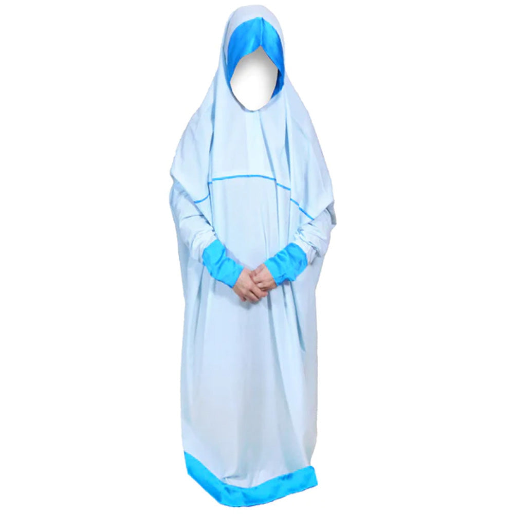 Light Blue Namaz Gown