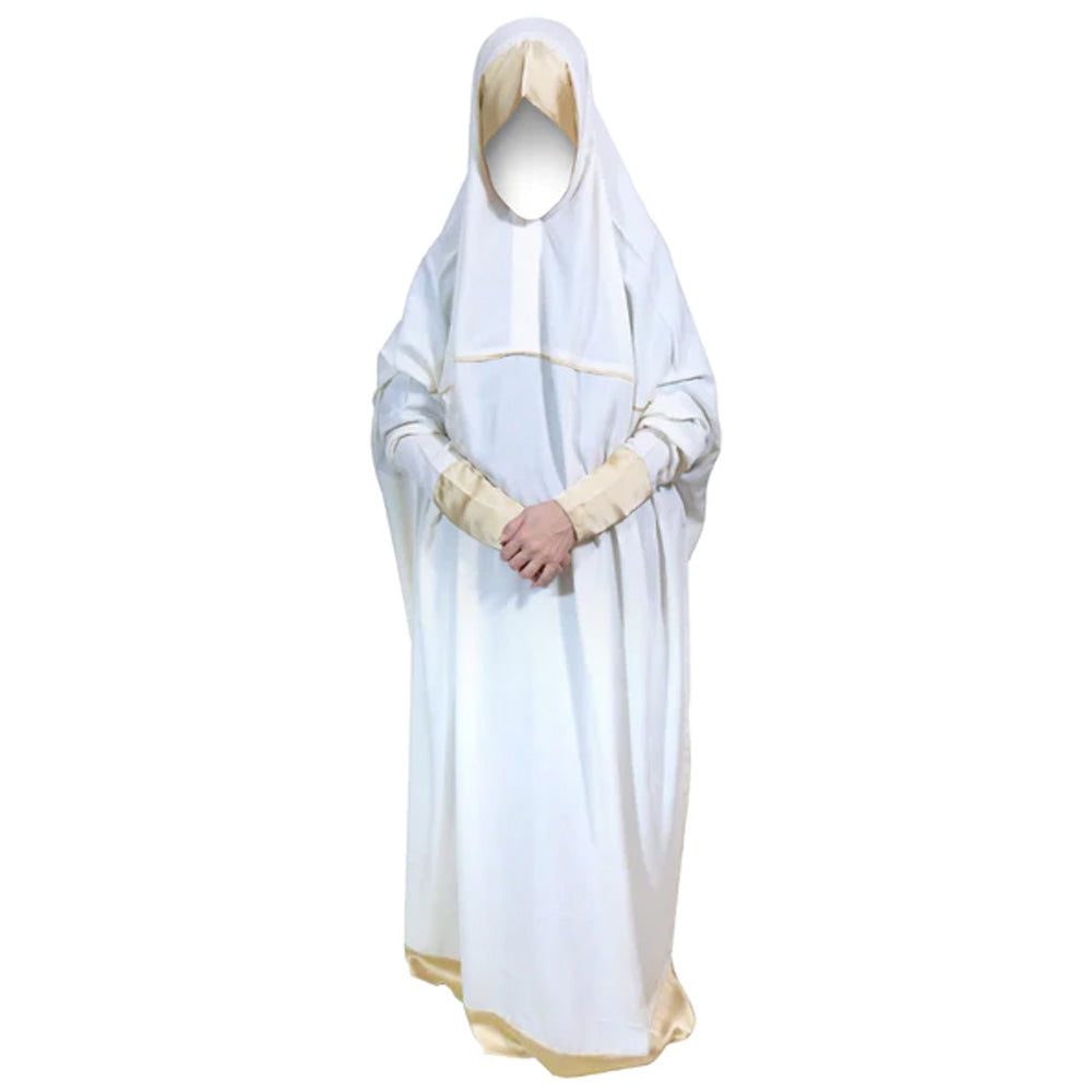 Off White Namaz Gown